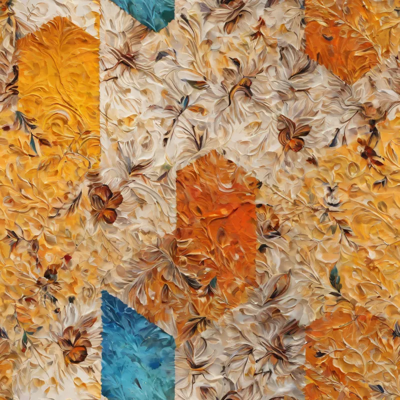 Close-up of the print