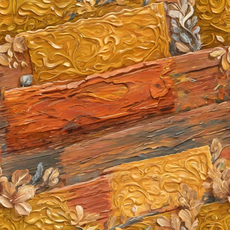 Close-up of the print