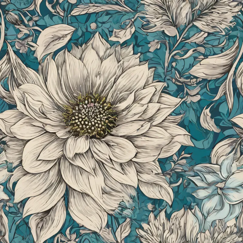 Close-up of the print