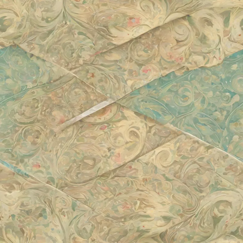 Close-up of the print