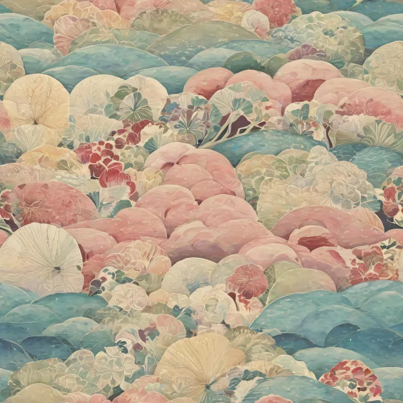 Close-up of the print