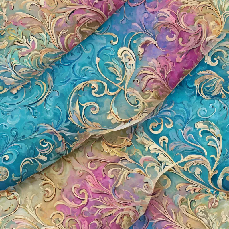 Close-up of the print