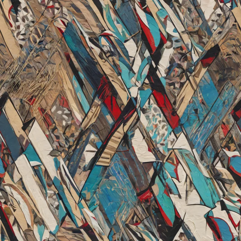 Close-up of the print