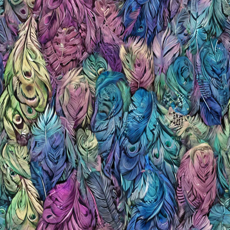 Close-up of the print