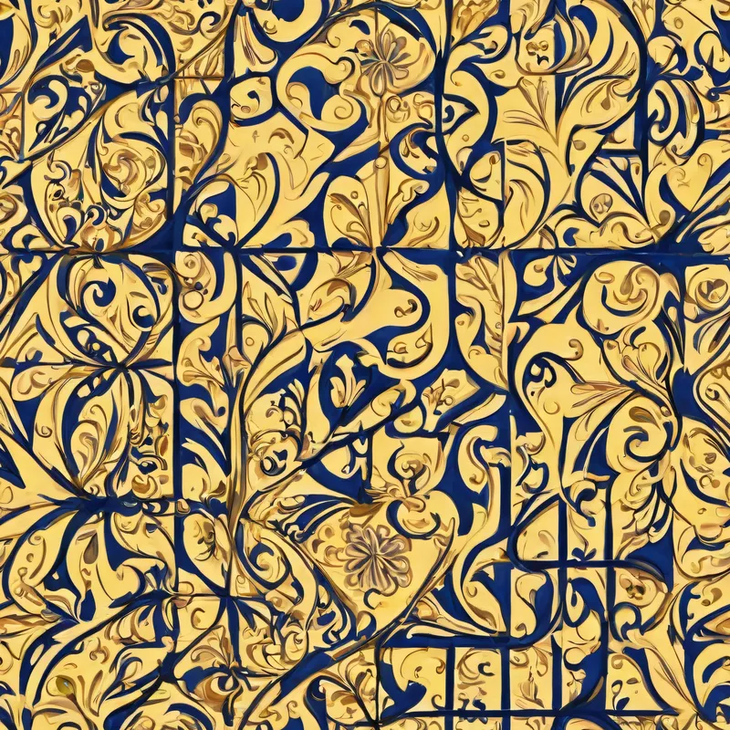 Close-up of the print