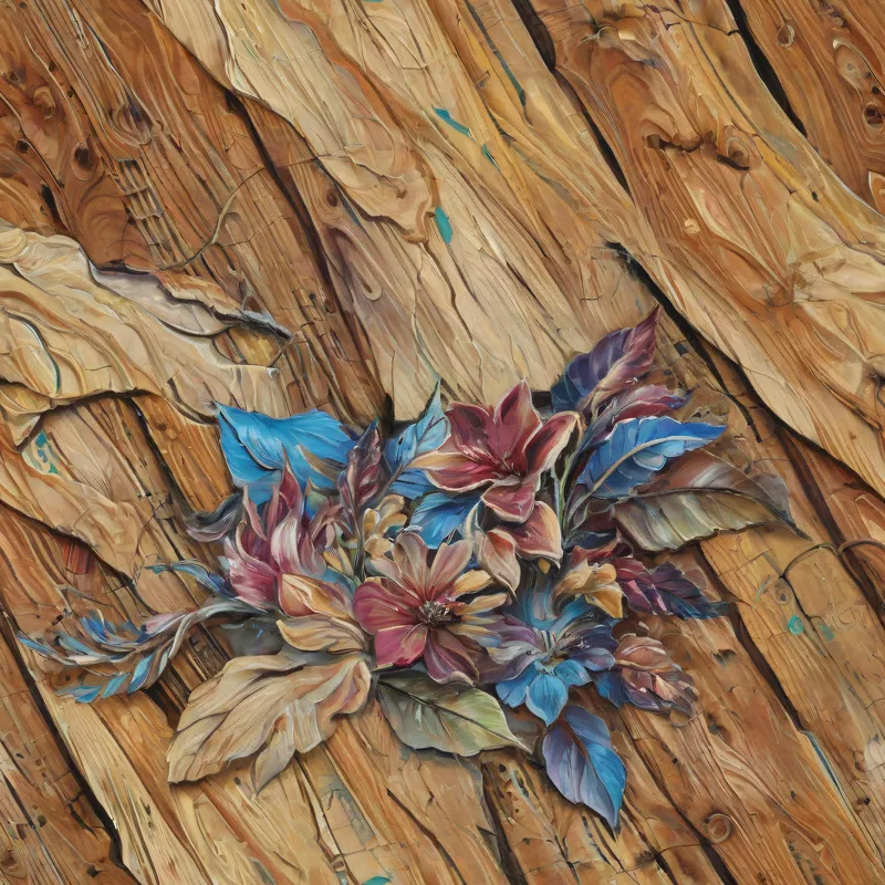 Close-up of the print