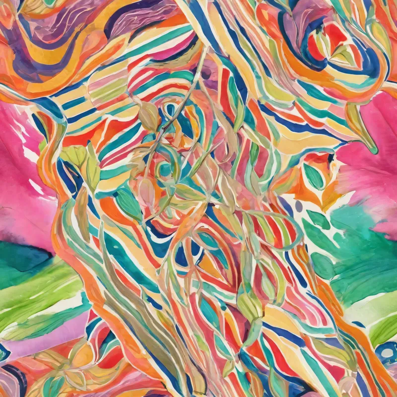 Close-up of the print