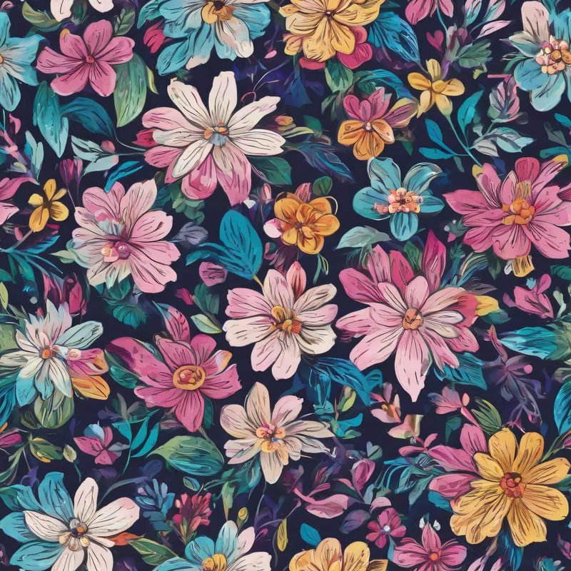 Close-up of the print