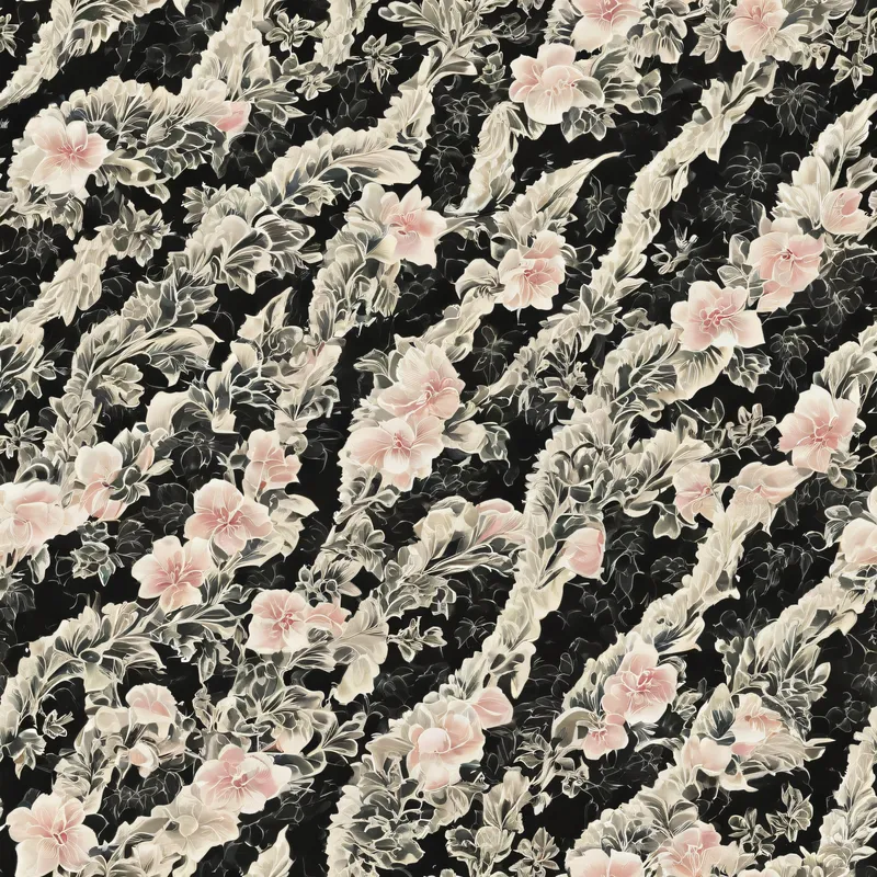 Close-up of the print