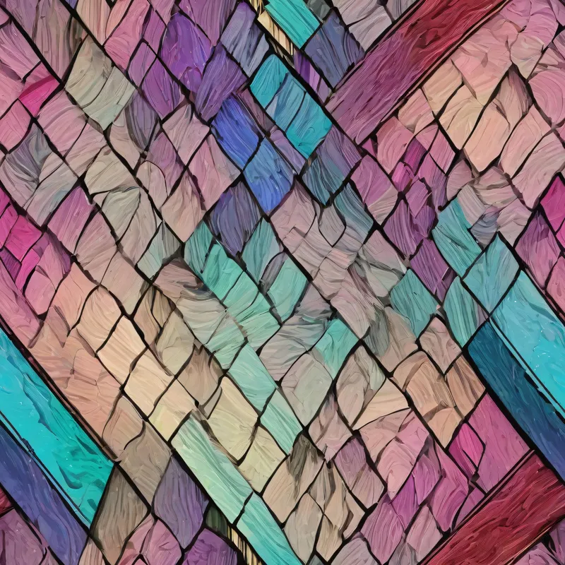 Close-up of the print
