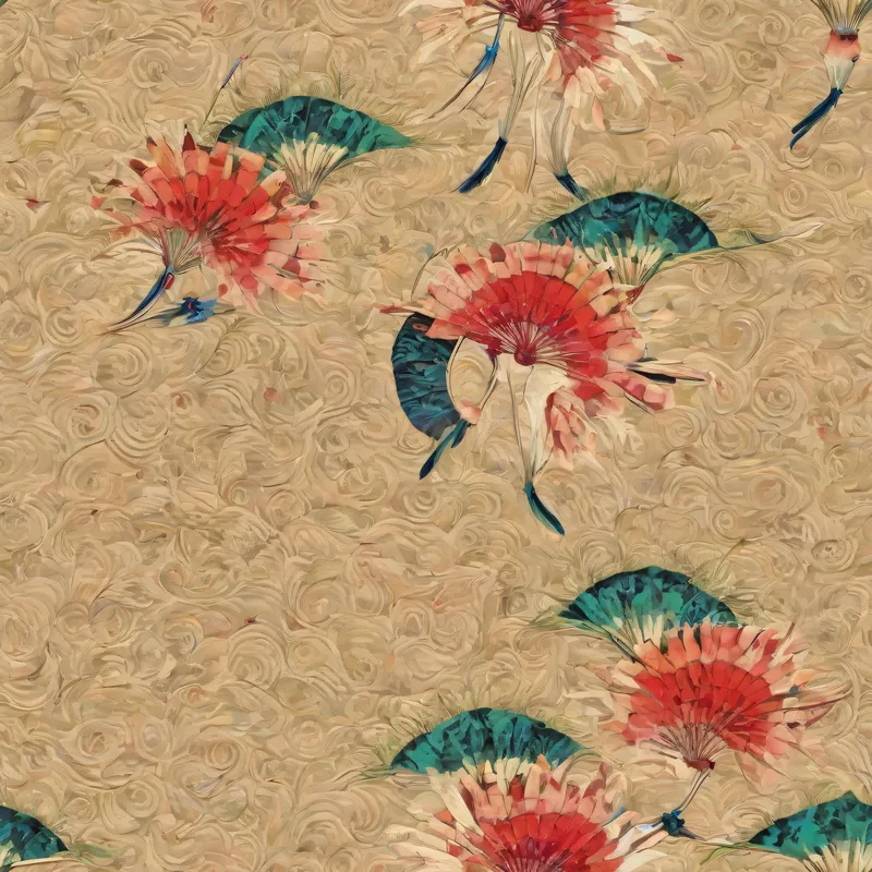 Close-up of the print