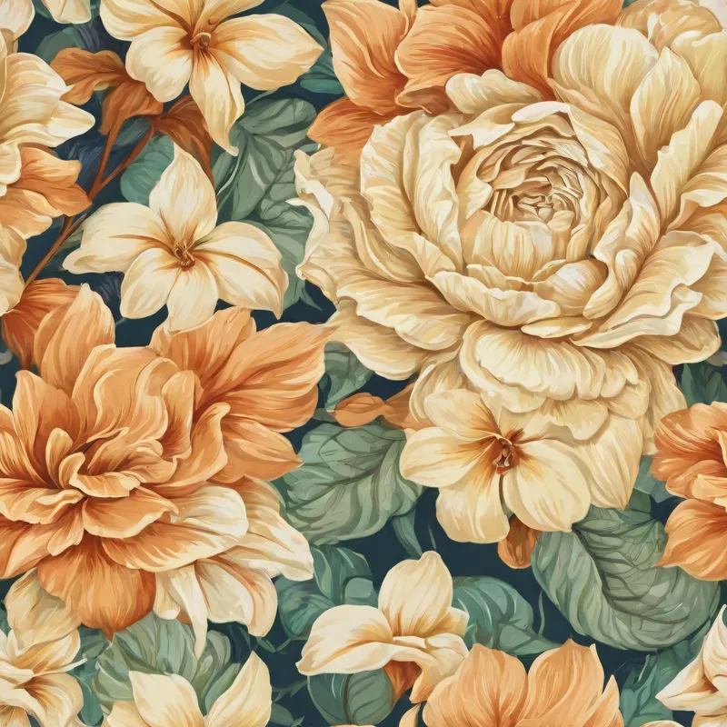 Close-up of the print