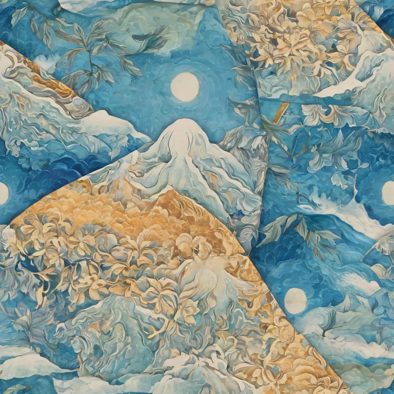 Close-up of the print