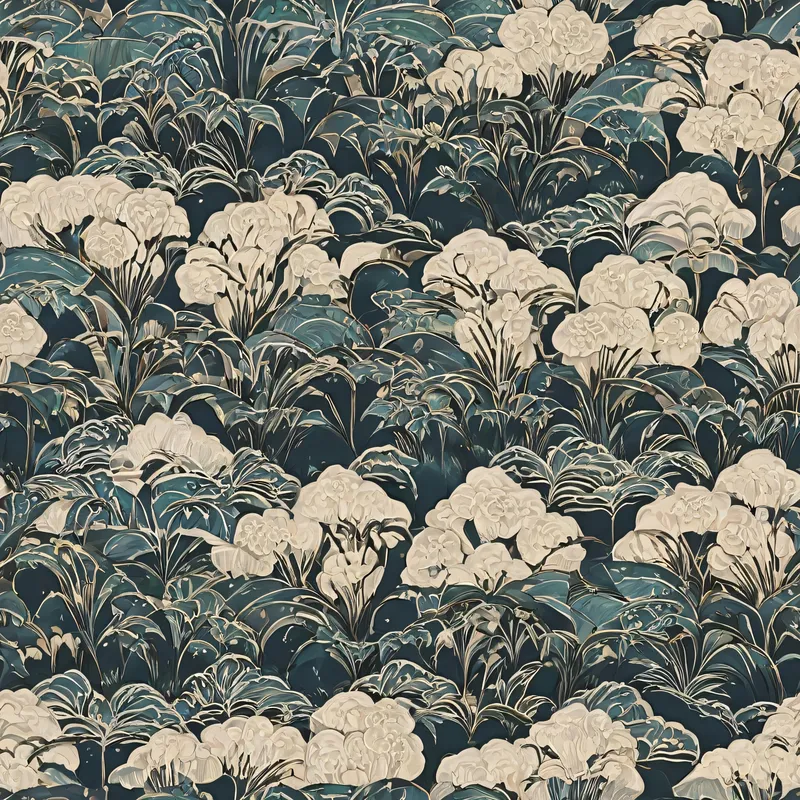 Close-up of the print