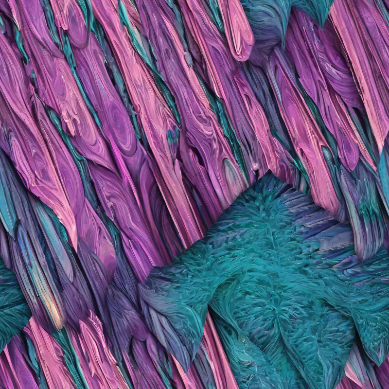 Close-up of the print