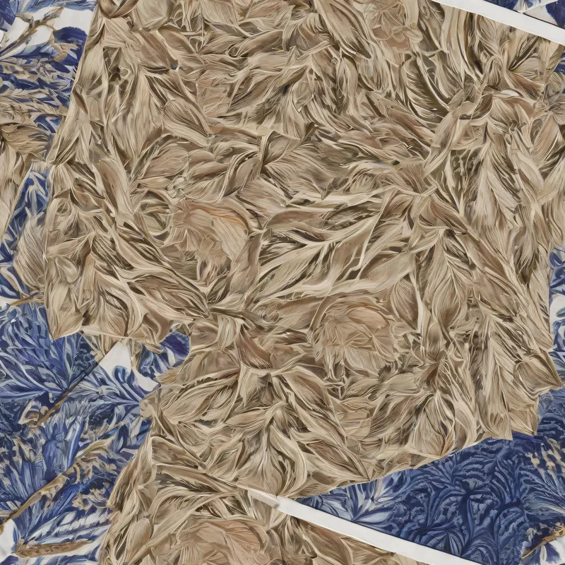 Close-up of the print