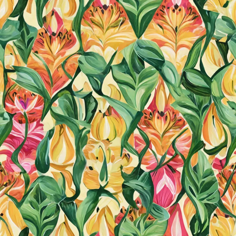 Close-up of the print