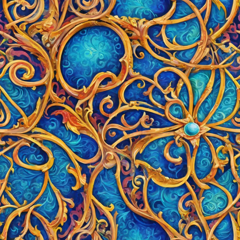 Close-up of the print