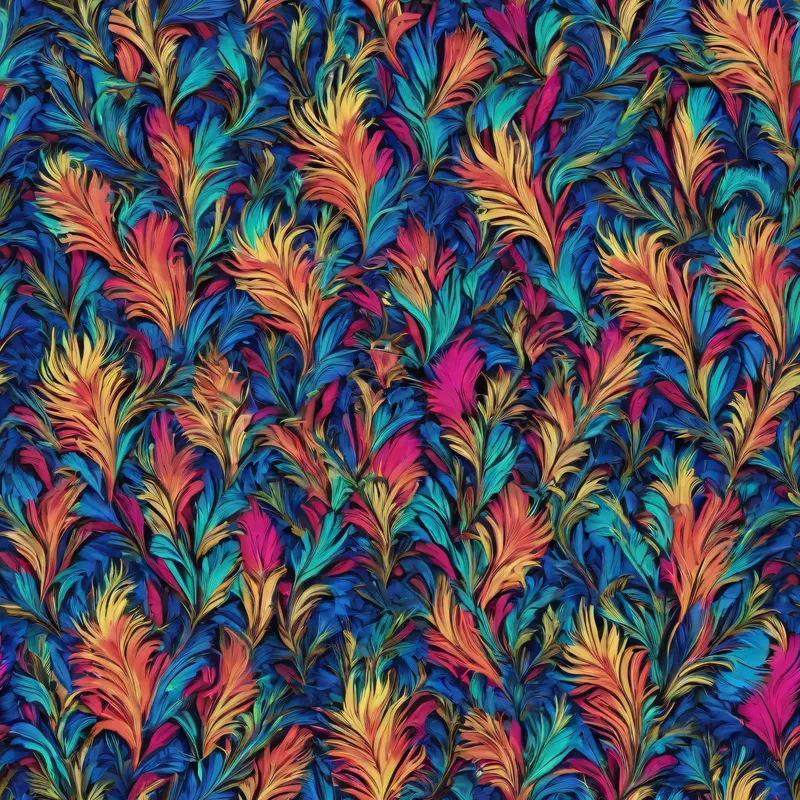 Close-up of the print