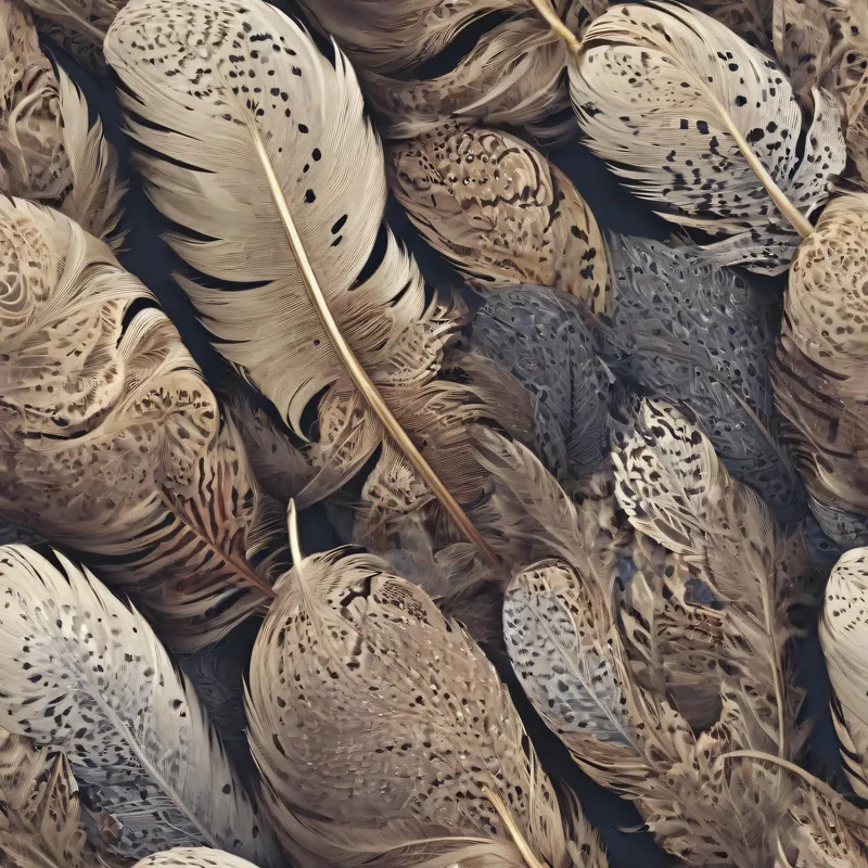 Close-up of the print