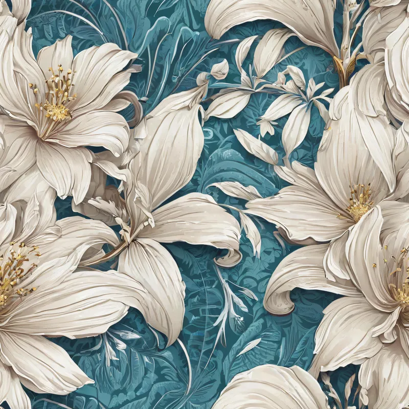 Close-up of the print