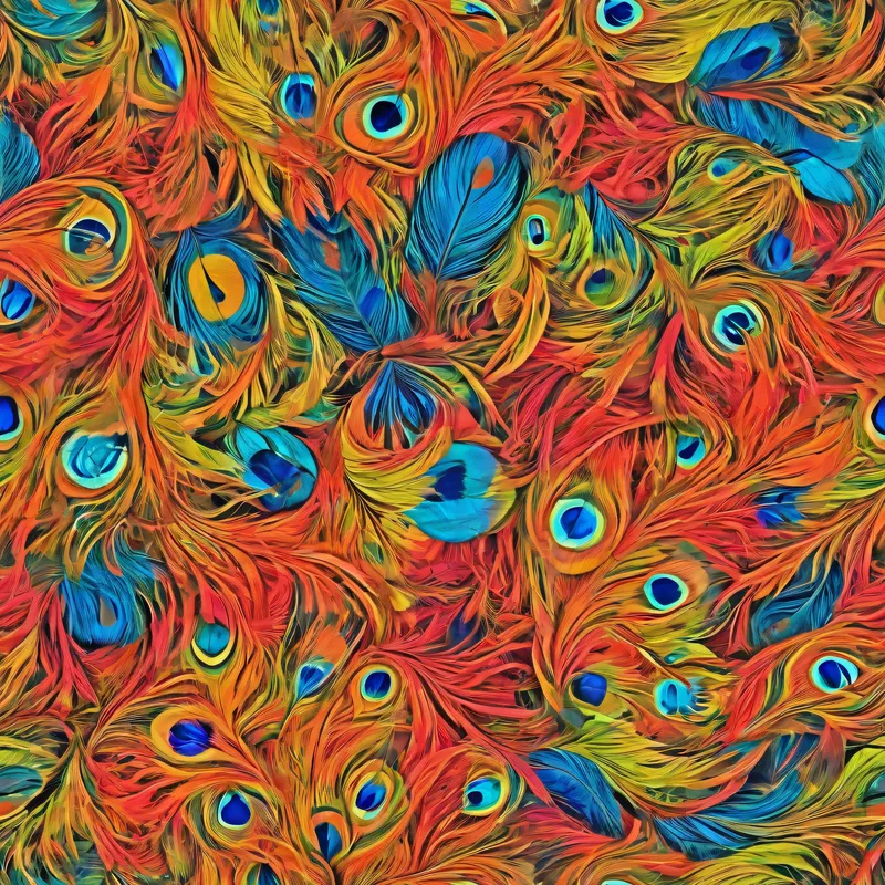 Close-up of the print