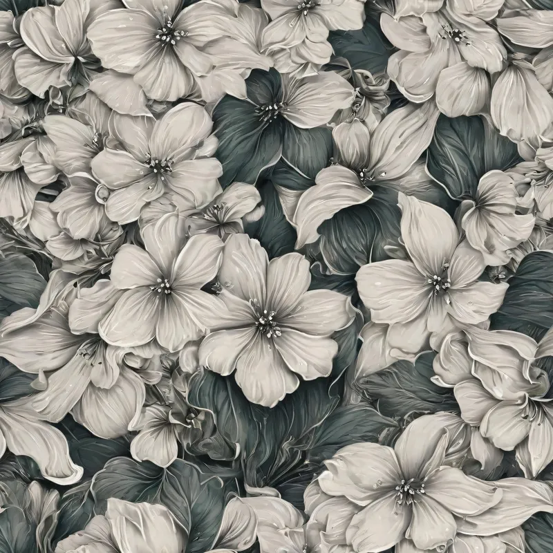 Close-up of the print