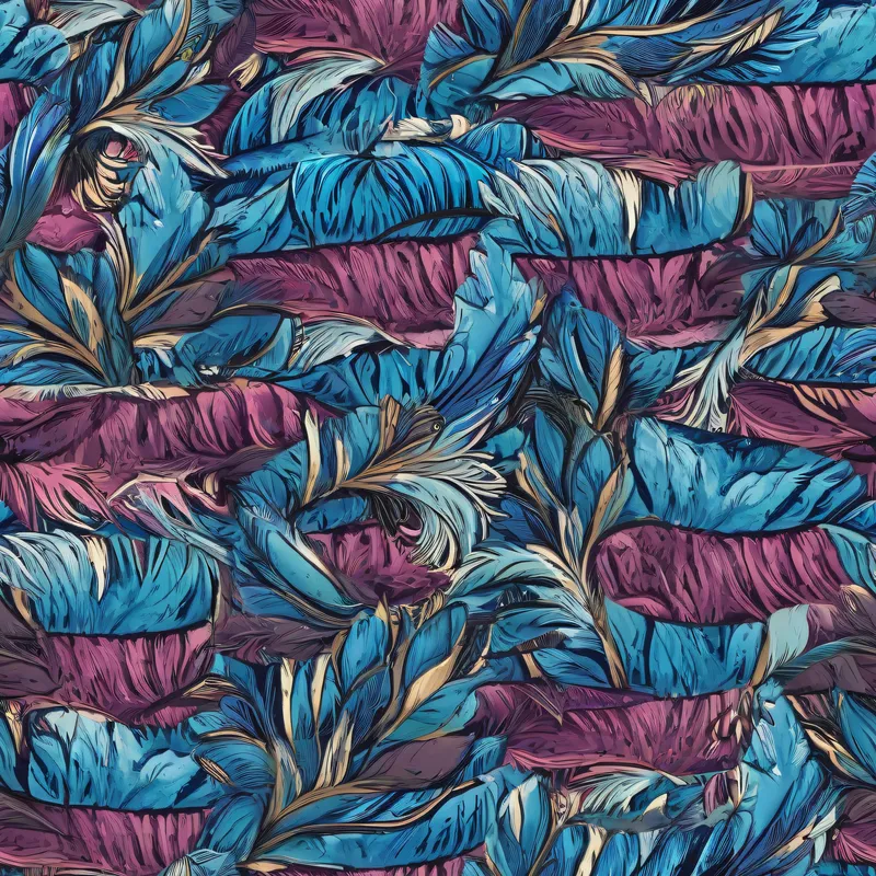 Close-up of the print