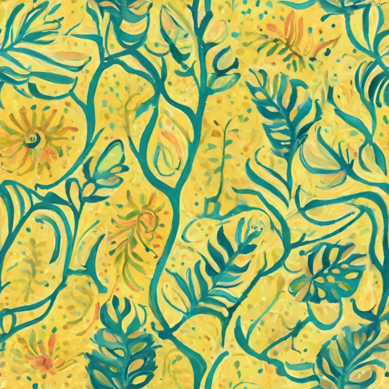 Close-up of the print