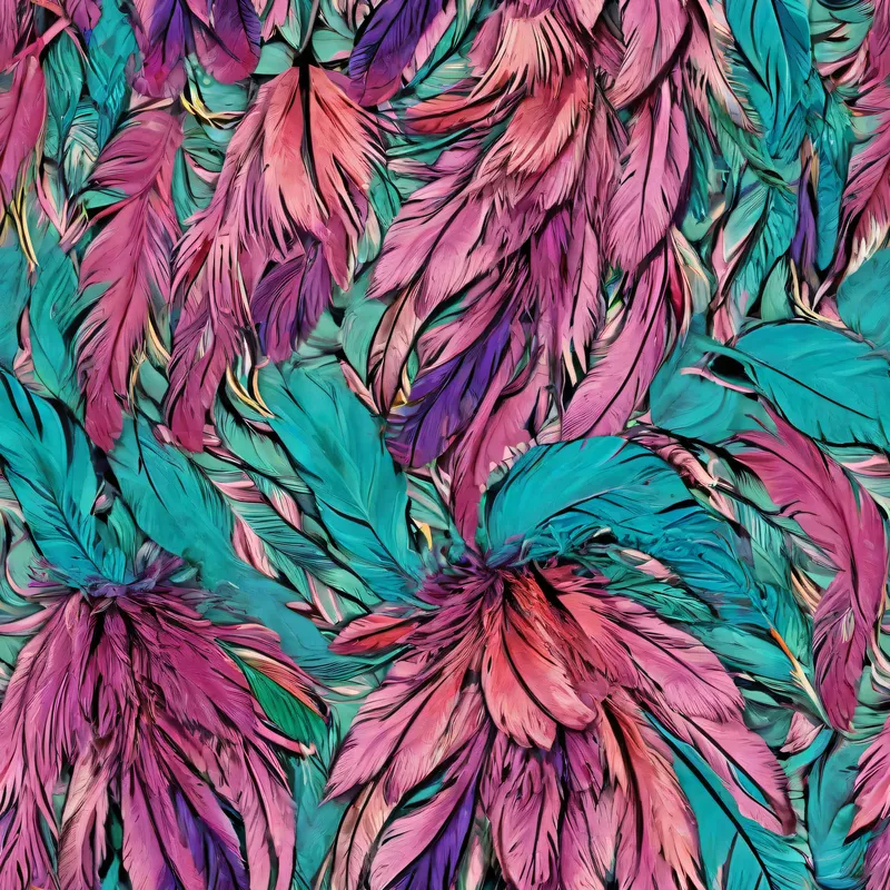 Close-up of the print