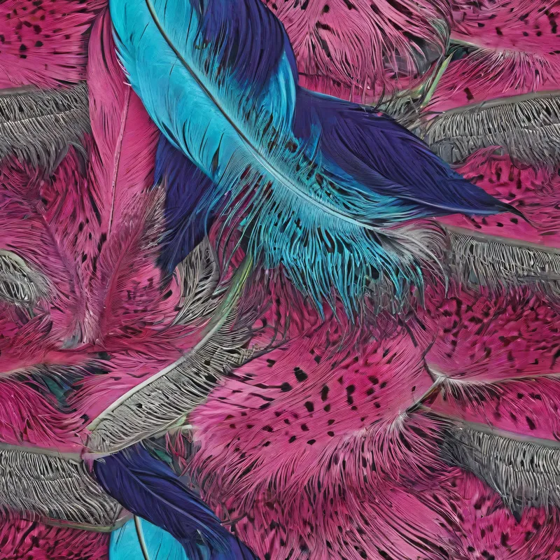 Close-up of the print