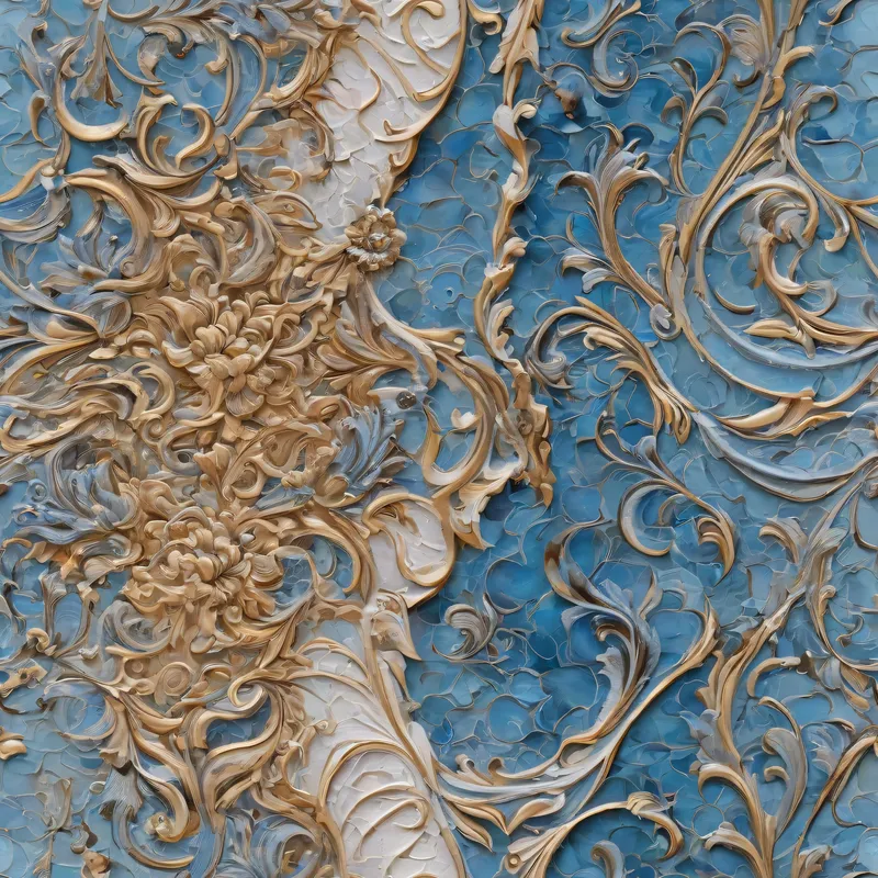 Close-up of the print