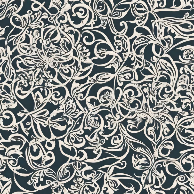 Close-up of the print