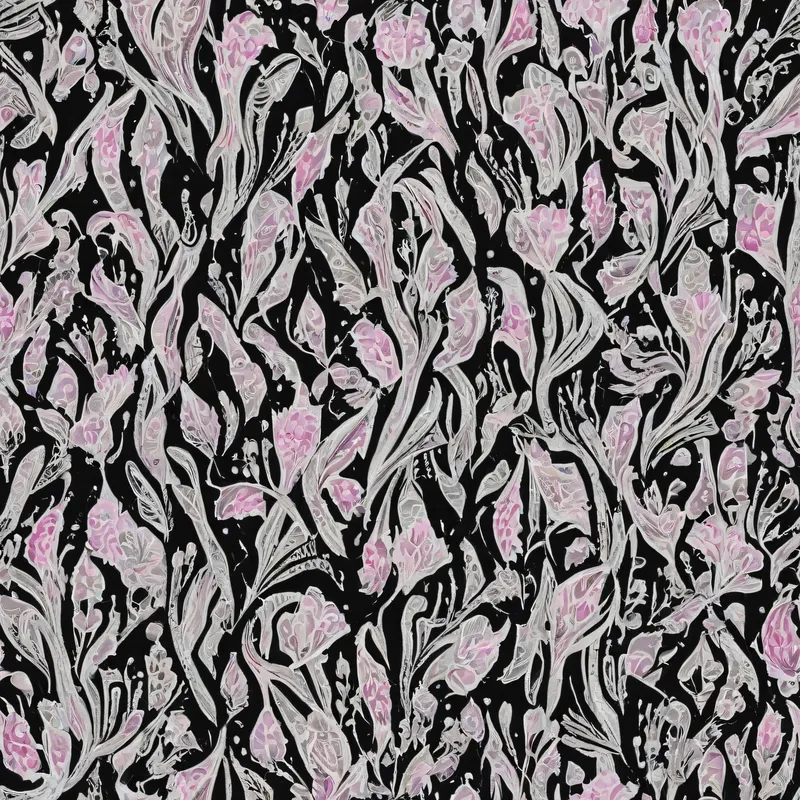 Close-up of the print