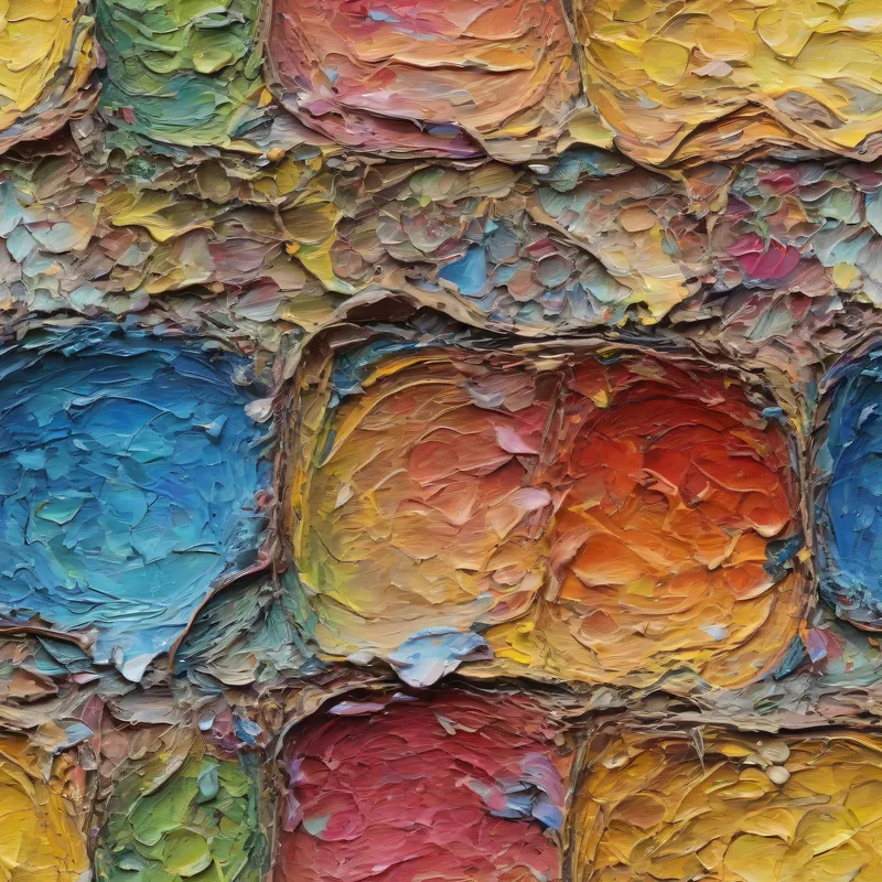 Close-up of the print