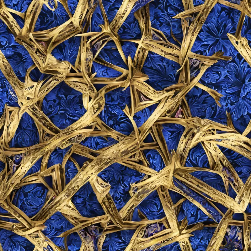 Close-up of the print