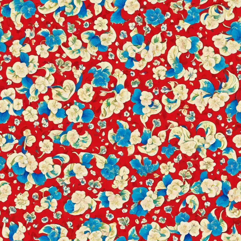 Close-up of the print