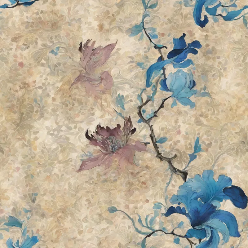 Close-up of the print
