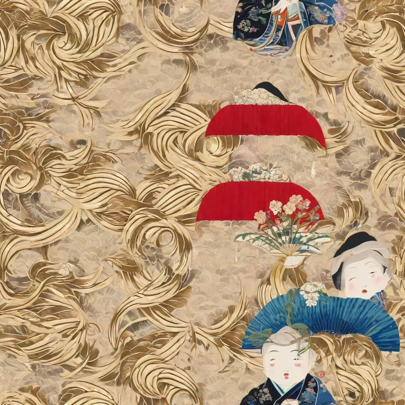 Close-up of the print