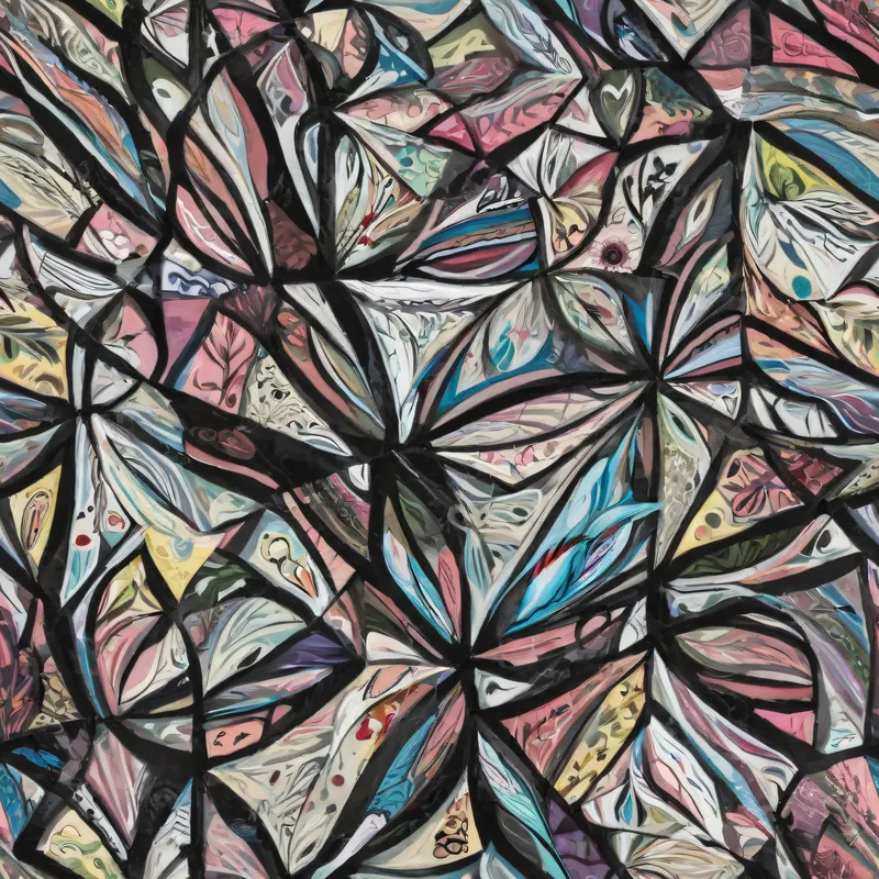 Close-up of the print