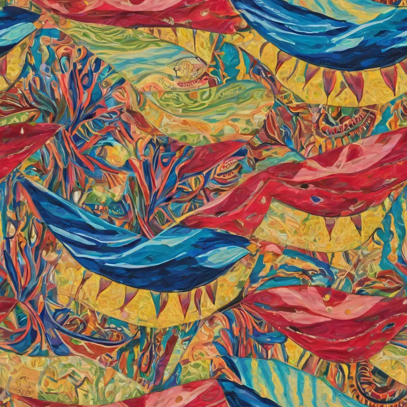 Close-up of the print