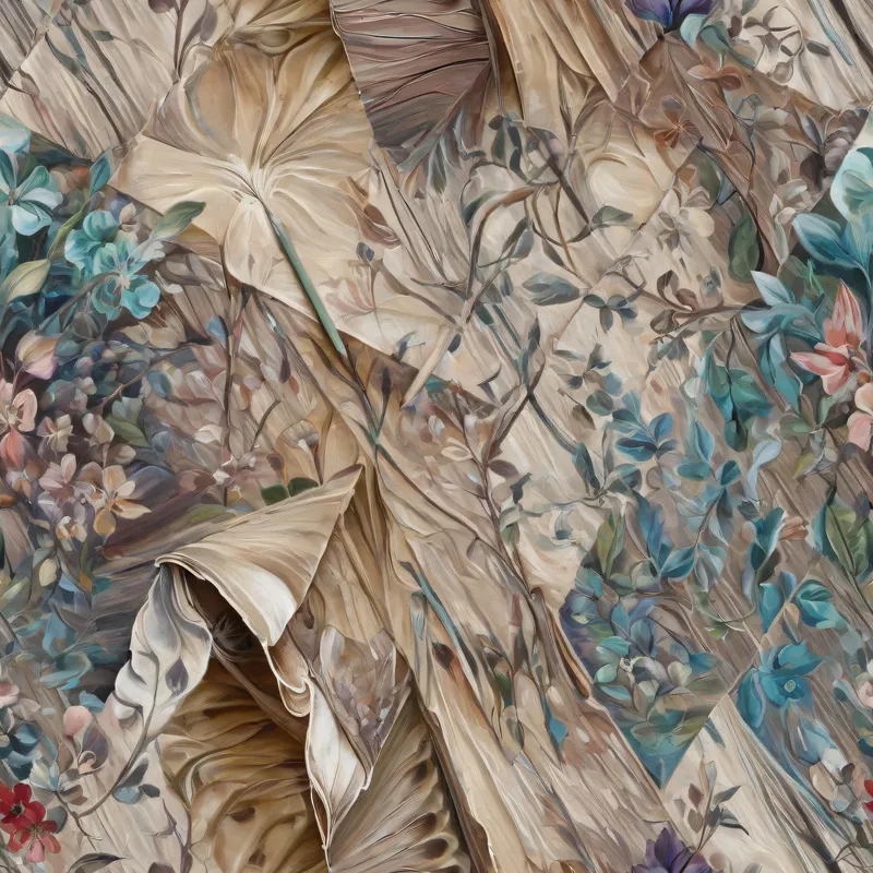 Close-up of the print