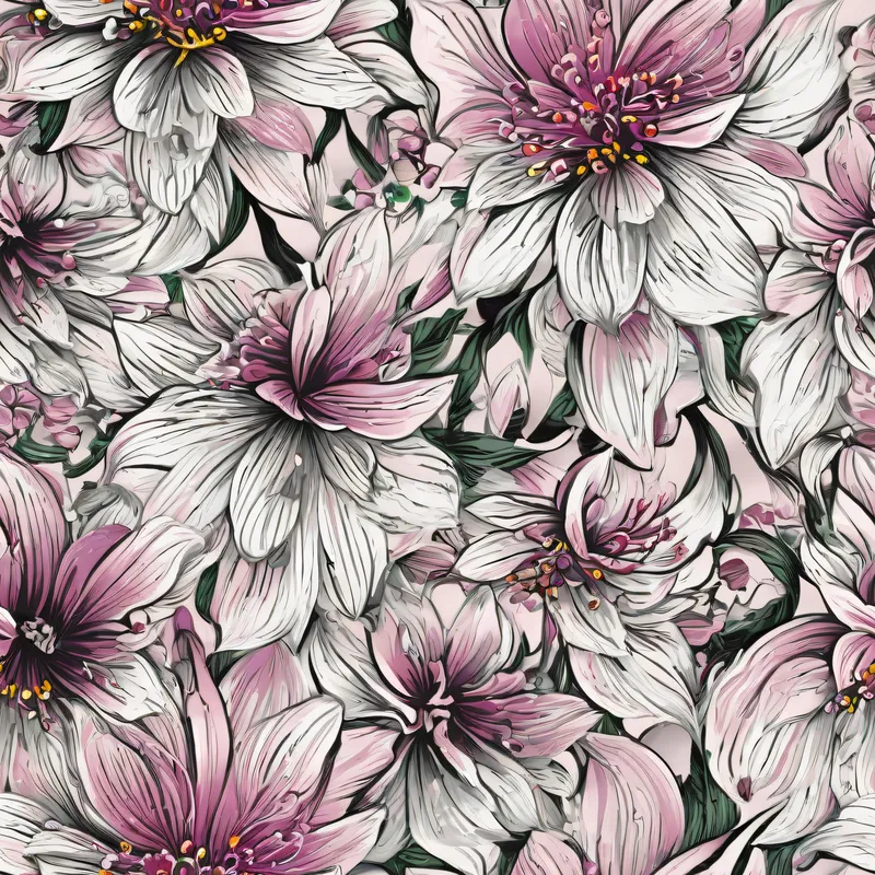 Close-up of the print