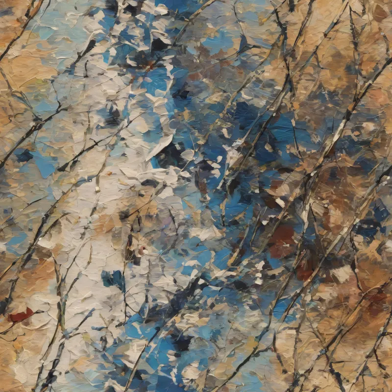 Close-up of the print