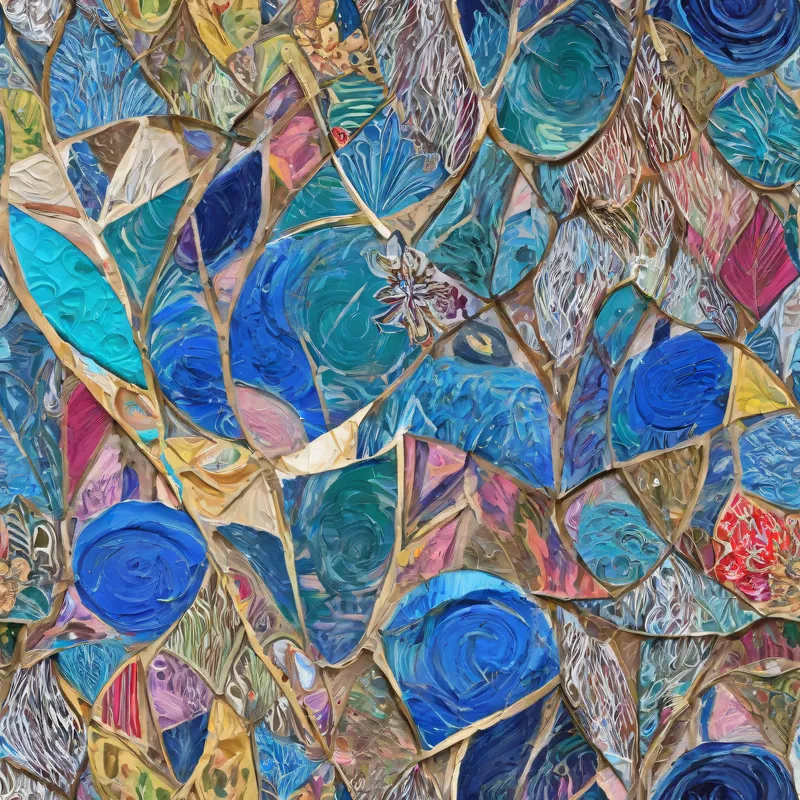 Close-up of the print