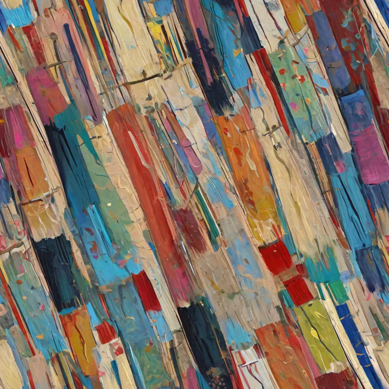 Close-up of the print