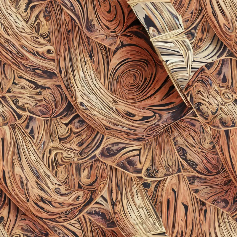 Close-up of the print