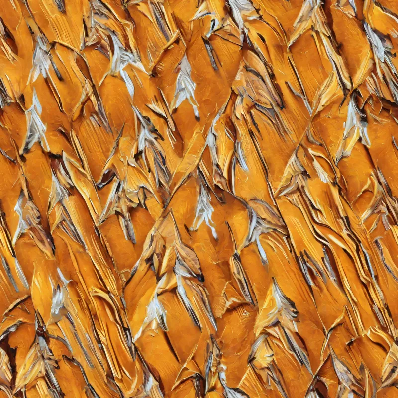 Close-up of the print