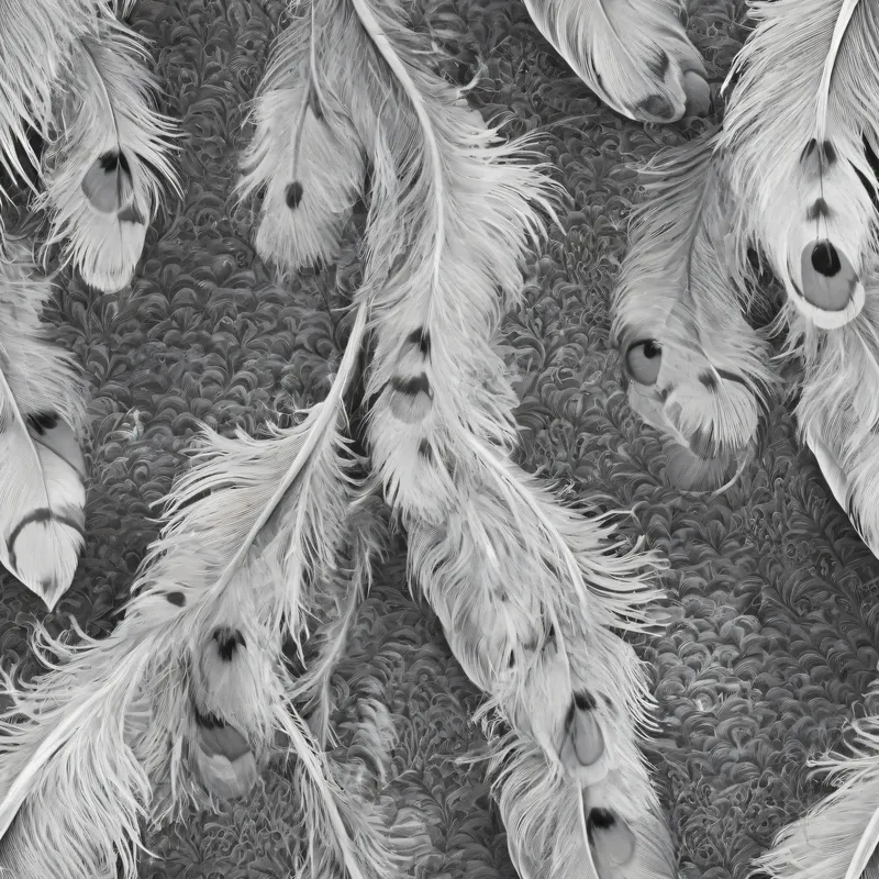 Close-up of the print
