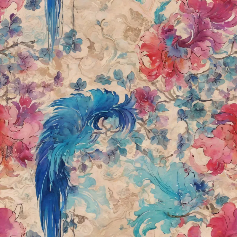 Close-up of the print